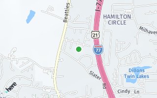 Map of 4310 Lothar Ridge Lane, Charlotte, NC 28216, USA