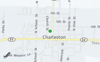 Map of , Charleston, AR 72933, USA