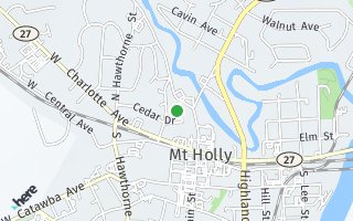 Map of 125 Leo Drive, Mount Holly, NC 28120, USA