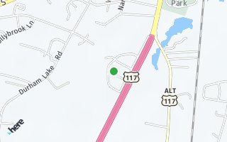 Map of 107 Fern St., Dudley, NC 28333, USA