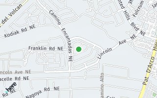 Map of 7121 Fairbanks Dr NE, Rio Rancho, NM 87144, USA