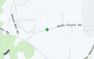Map of 584 Webb Church, Ellenboro, NC 28040, USA