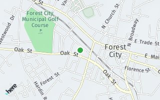 Map of 192 Ive Bright Road, Forest City, NC 28043, USA