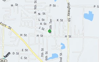 Map of 504 J Street, Barling, AR 72923, USA
