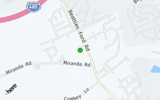 Map of 4008 Ranchview Lane, Charlotte, NC 28216, USA