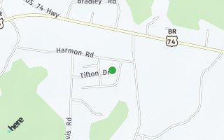 Map of 142 Vanity Lane, Ellenboro, NC 28040, USA