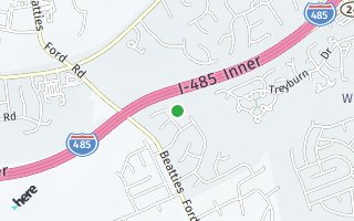 Map of 8410 Belstead Brook Court, Charlotte, NC 28216, USA