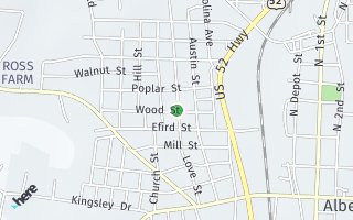 Map of 904 Wood Street, Albemarle, NC 28001, USA