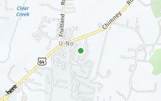 Map of 1101 Deermouse Way, Hendersonville, NC 28791, USA
