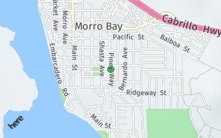 Map of Piney Way, Morro Bay, CA 93442, USA