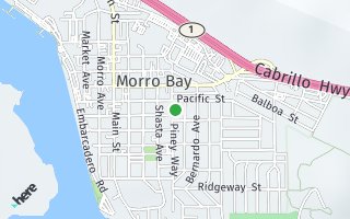 Map of 640 Piney Way #B, Morro Bay, CA 9342, USA