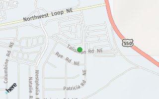 Map of 6921 Mountain Hawk Loop, Rio Rancho, NM 87144, USA