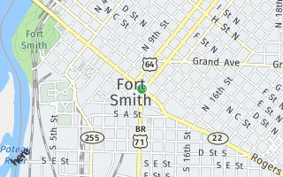 Map of Ridgewood addition, Fort Smith, AR 72916, USA