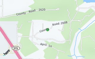 Map of 735 CR 2608, Knoxville, AR 72845, USA
