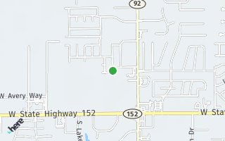 Map of 601  N Buckhorn, Mustang, OK 73064, USA