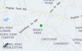 Map of 358 Lucy Avenue NW, Concord, NC 28027, USA