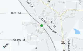 Map of 397 S. Cumberland St, Lamar, AR 72846, USA