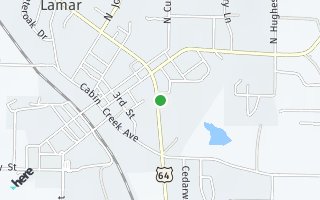 Map of 230 E Main Street, Lamar, AR 72846, USA
