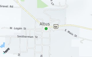 Map of Rt1 Altus, ALTUS, AR 72821, USA