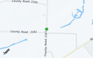 Map of 864 CR 2301, Clarksville, AR 72830, USA
