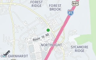 Map of 2289 Knowles Street, Kannapolis, NC 28083, USA