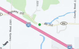 Map of 2403 CR 3290, Clarksville, AR 72830, USA