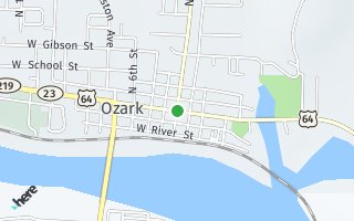 Map of Rt 6 Ozark, Ozark, AR 72949, USA