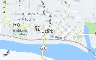 Map of 15632 & 15626 Pink Twist Rd, Ozark, AR 72949, USA