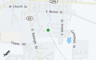 Map of 255 Sterling Way, Angier, NC 27501, USA