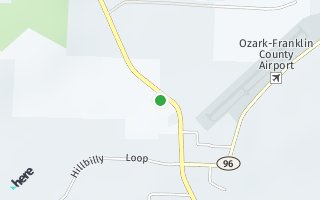 Map of Rt4 Ozark, Ozark, AR 72949, USA