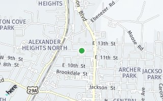 Map of 504 East 12th Street, Kannapolis, NC 28083, USA