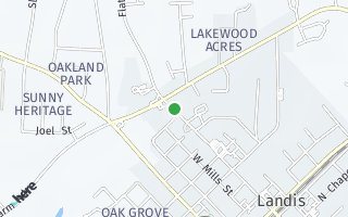 Map of 716 W Ryder Avenue, Landis, NC 28088, USA