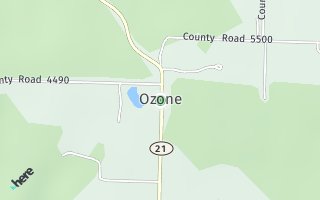 Map of Hwy 21, Ozone, AR 72854, USA