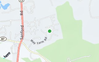 Map of 70 Knobhill Lane, Pittsboro, NC 27312, USA
