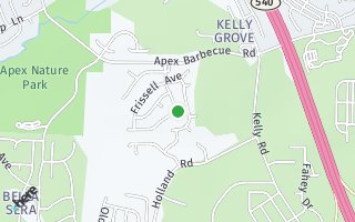 Map of 2313 Brasstown Lane, Apex, NC 27502, USA