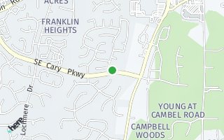 Map of 100 Ravenstone Dr, Cary, NC 27518, USA