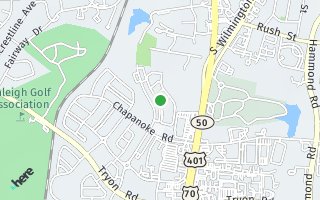 Map of 420 Provincial Street, Raleigh, NC 27603, USA