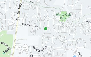 Map of 201 Seymour Creek Drive, Cary, NC 27519, USA