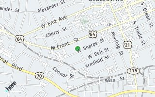 Map of 328 S Race Street, Statesville, NC 28677, USA