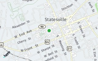 Map of 240 W. Broad St., Statesville, NC 28677, USA