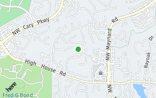 Map of 907 Ravendale Place, Cary, NC 27513, USA