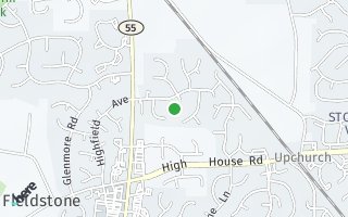 Map of 102 Fort Worth Ct, Cary, NC 27519, USA