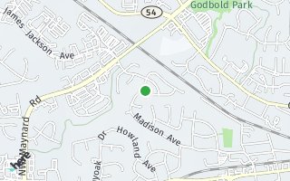 Map of 844 MADISON AVE, CARY, NC 27513, USA