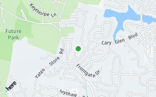 Map of 119 Alden Village Ct, Cary, NC 27519, USA