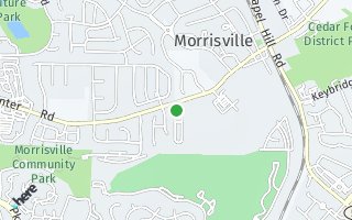 Map of 101 Misty Groves Cir, Morrisville, NC 27560, USA