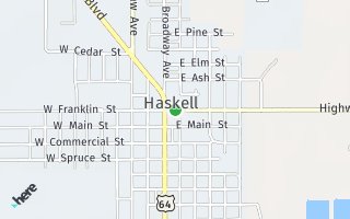 Map of Route 2, Haskell, OK 74436, USA
