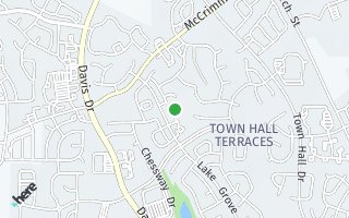 Map of 324 New Milford Road, Cary, NC 27519, USA