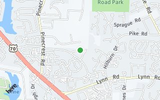 Map of 4026 Barton Park Place, Raleigh, NC 27613, USA