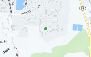 Map of 4 Woodsage Lane, Durham, NC 27713, USA