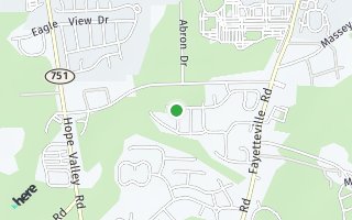 Map of 1601 Bellenden Drive, Durham, NC 27713, USA
